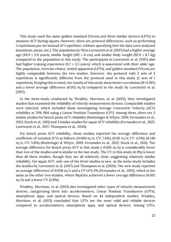 Marcus Leth (2023) - Testing the validity and reliability of the RepOne Velocity sensor on Average concentric velocity in squat and bench press-images-22