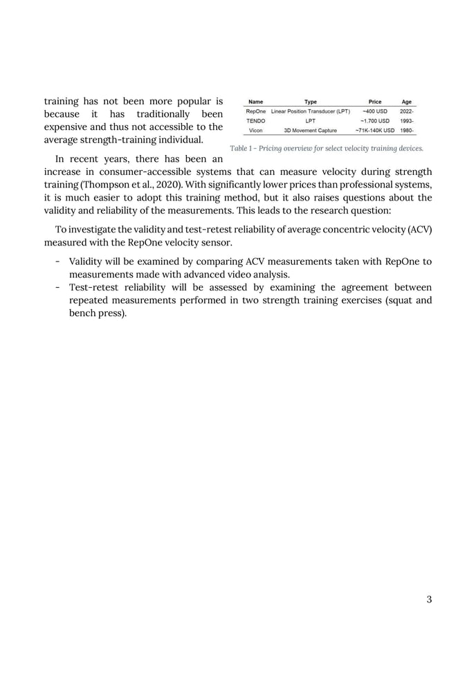 Marcus Leth (2023) - Testing the validity and reliability of the RepOne Velocity sensor on Average concentric velocity in squat and bench press-images-3